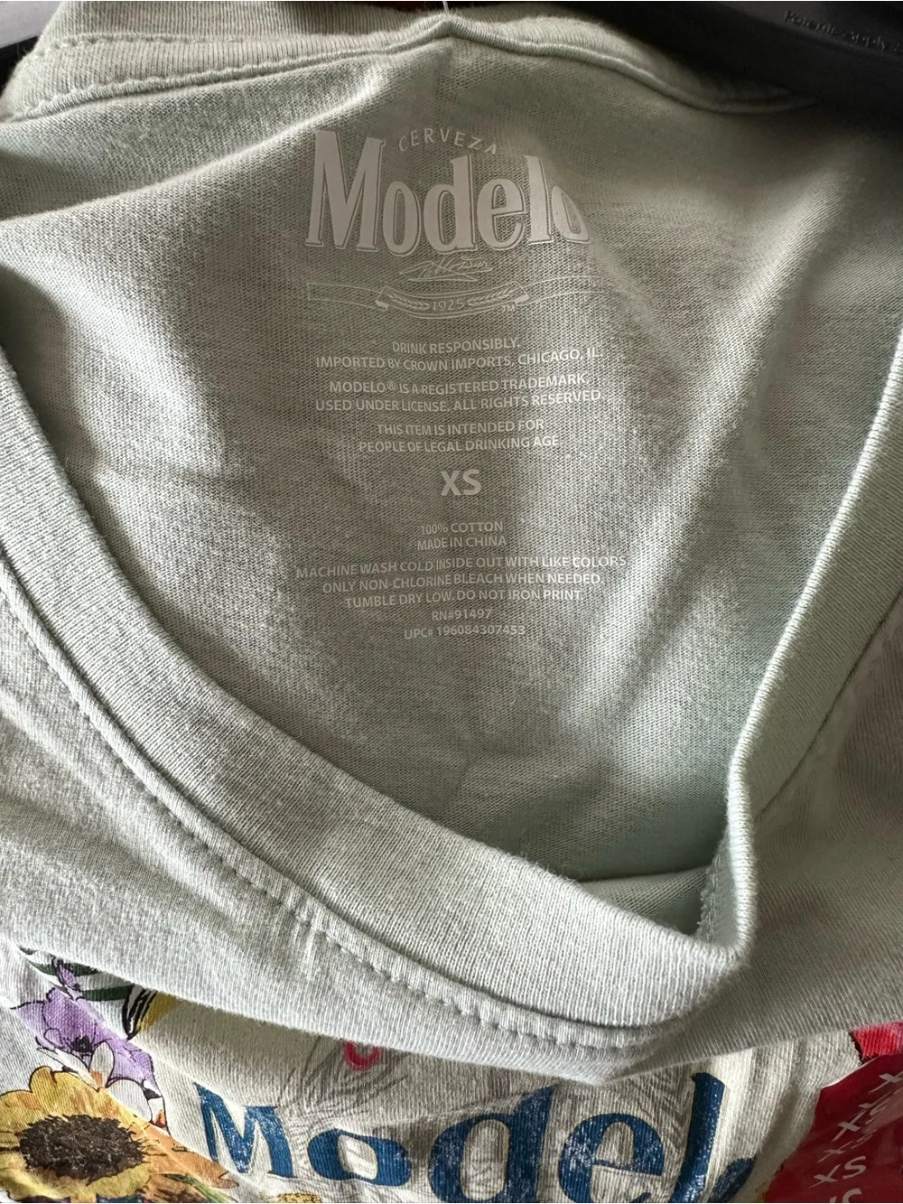 NWT Cerveza Modelo Oversized Comfy Graphic T-Shirt